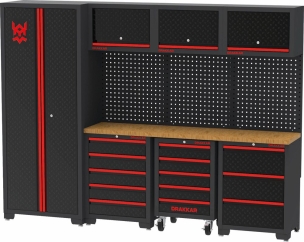 Mobilier d'atelier 4 éléments bois