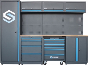 Mobilier d'atelier 4 éléments plateau bois 25mm - 247 outils