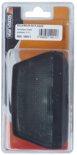 Feu éclaireur de plaque entraxe 72mm - blister