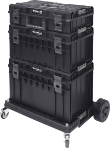 Plateforme sur roues COBOX 3 Boites de rangement 745x510x1020mm