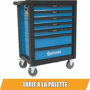 Servante d'atelier 7 tiroirs 770x470x970mm