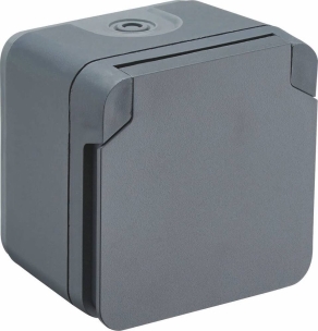 Prise étanche en saillie 2P+T 230V - lot de 10 pcs