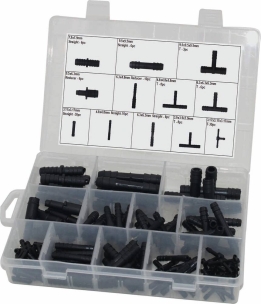 Connecteurs pour tuyaux - assortiment de 113 pcs
