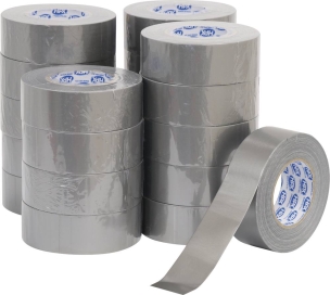 Ruban adhésif/toile américaine argent 0,20x48mm 50m - lot de 20 pcs