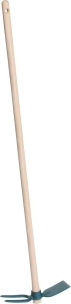 Serfouette à panne et fourche 26cm avec manche 130cm