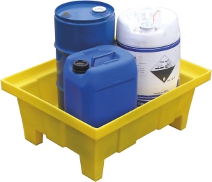 Bac de rétention 70L PE avec pieds