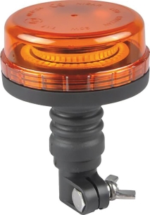 Gyrophare LED extra plat 12/24V double flash sur tige flexible