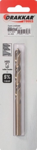 Foret à métaux HSS 5% cobalt 8mm - blister de 1 pcs