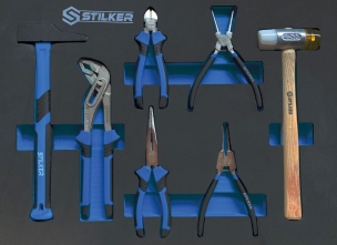 Mobilier d'atelier 4 éléments plateau bois - 147 outils