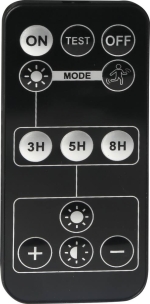 Projecteur LED solaire 1500 lumens 10W avec détecteur et télécommande - Panneau déporté