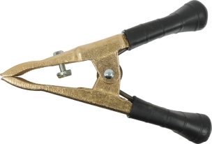 Pince laiton mors plat noire 700A 178mm