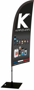 Oriflamme Karzhañ avec lest 2,60m