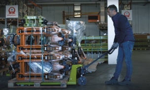 Transpalette manuel court 2,2T fourche 800x525mm