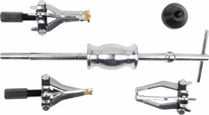 Extracteur à inertie de roulements intérieurs et extérieurs - coffret de 5 pcs