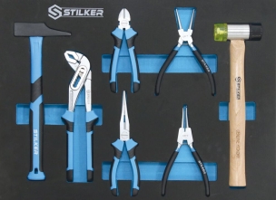 Mobilier d'atelier 4 éléments plateau bois 25mm - 147 outils