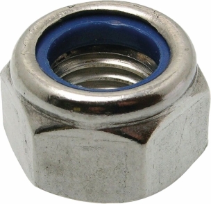 Ecrou hexagonal autofreiné de M3 à M16 - coffret de 228 pcs