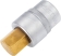 Douille tournevis 1/2" avec embout 60mm hexagonal 19mm