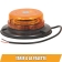 Gyrophare LED extra plat 12/24V double flash fixation à plat