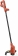 Coupe bordure 250mm sur batterie 20V - sans chargeur ni batterie