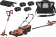 Pack 20V coupe bordure 250mm, taille haie sur batterie 18V 520mm, tondeuse sur batterie Ø 430mm - 3 batteries Li-ion 5Ah - 1 batterie Li-ion 2Ah