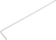 Clé mâle coudée hexagonale extra longue 2mm