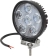 Phare de travail rond LED 10/32V 18W 1200 lumens faisceau longue portée Phare de travail rond LED 10/32V 18W 1200 lumens faisceau longue portée