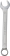 Clé mixte de 34mm tête polie