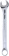Clé mixte de 13mm full polish