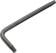 Clé mâle coudée Torx® T15