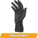 Gants jetables ambidextres nitrile 240mm noir T10 - Boîte de 100 pcs