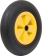 Roue increvable 385x85mm alésage 25mm moyeu 75mm 150kg