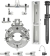 Supports universels pour HZ149483 et HZ086054 - jeu de 4 pièces