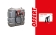Cuve de stockage gasoil PEHD 1500L double paroi avec station à gasoil 230V 60 l/min et pistolet automatique/compteur/filtre