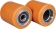 Galet acier/fonte et polyuréthane D.82x75mm