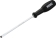 Tournevis plat 6,5x150mm à manche antidérapant trinamic® en 1 composant