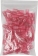 Cosse plate femelle 100% isolée thermorétractable rouge 6,3x0,8mm - lot de 50 pcs