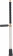 Lance double 787mm avec raccord sans buse pour nettoyeurs HP