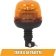Gyrophare LED double flash 12/24V sur tige flexible