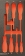 Module mousse 395x178mm métal vide pour tournevis