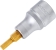 Douille tournevis 1/2" avec embout 60mm hexagonal 5mm