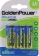 Pile LR6/AA "Power Alcaline" - blister de 4 piles