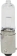 Ampoule halogène 12V 21W pour gyrophare - blister de 2 pcs