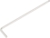 Clé mâle coudée hexagonale extra longue 4mm