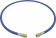 Flexible F1/4" / F1/4" SAE droit bleu 3m