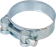 Collier à tourillons acier zingué 20mm de 52 à 55mm - boîte de 25 pcs