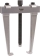 Extracteur 2 griffes intérieur/extérieur 30 à 145mm 10T