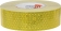Bande rétroréfléchissante adhésive poids lourds 50mmx50m jaune