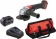 Meuleuse d'angle brushless 125mm 20V - 1 batterie 4Ah Li-ion - chargeur rapide - sac de transport