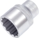 Douille 12 pans 1/2" de 27mm