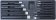 Module PVC 397x145x40mm burins et pointeaux - 13 pcs